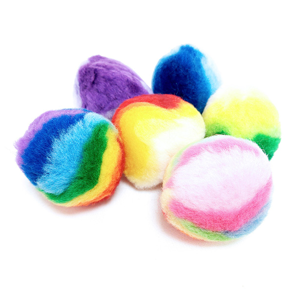 400pcs 5-size Pom Poms For Art