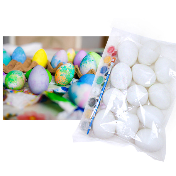 12 Pcs Diy Paint Egg Set