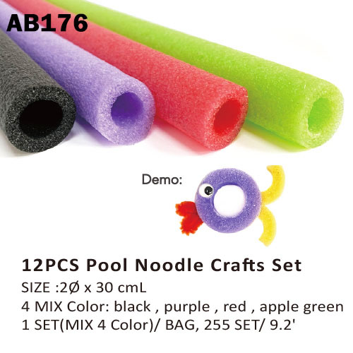 12 Pcs Pool Noodle Crafts Set 