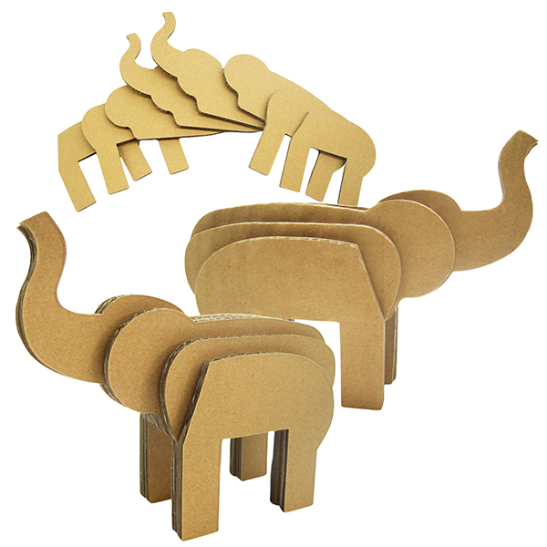Elephant Yarn Wrapping Craft Kit