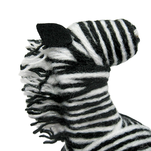 Zebra Yarn Wrapping Educational Craft Kit