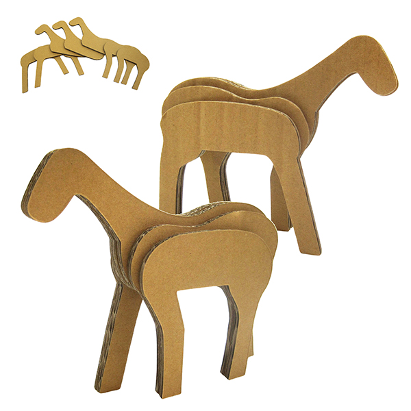 Zebra Yarn Wrapping Educational Craft Kit