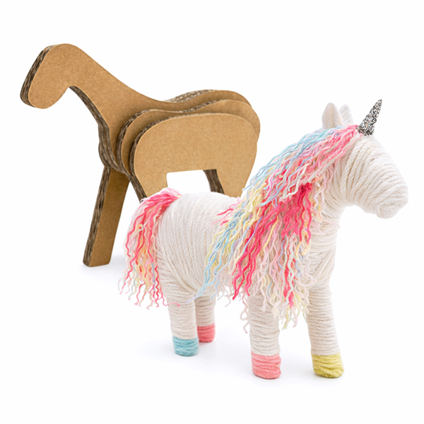 Unicorn Yarn Wrapping Arts and Crafts Kit