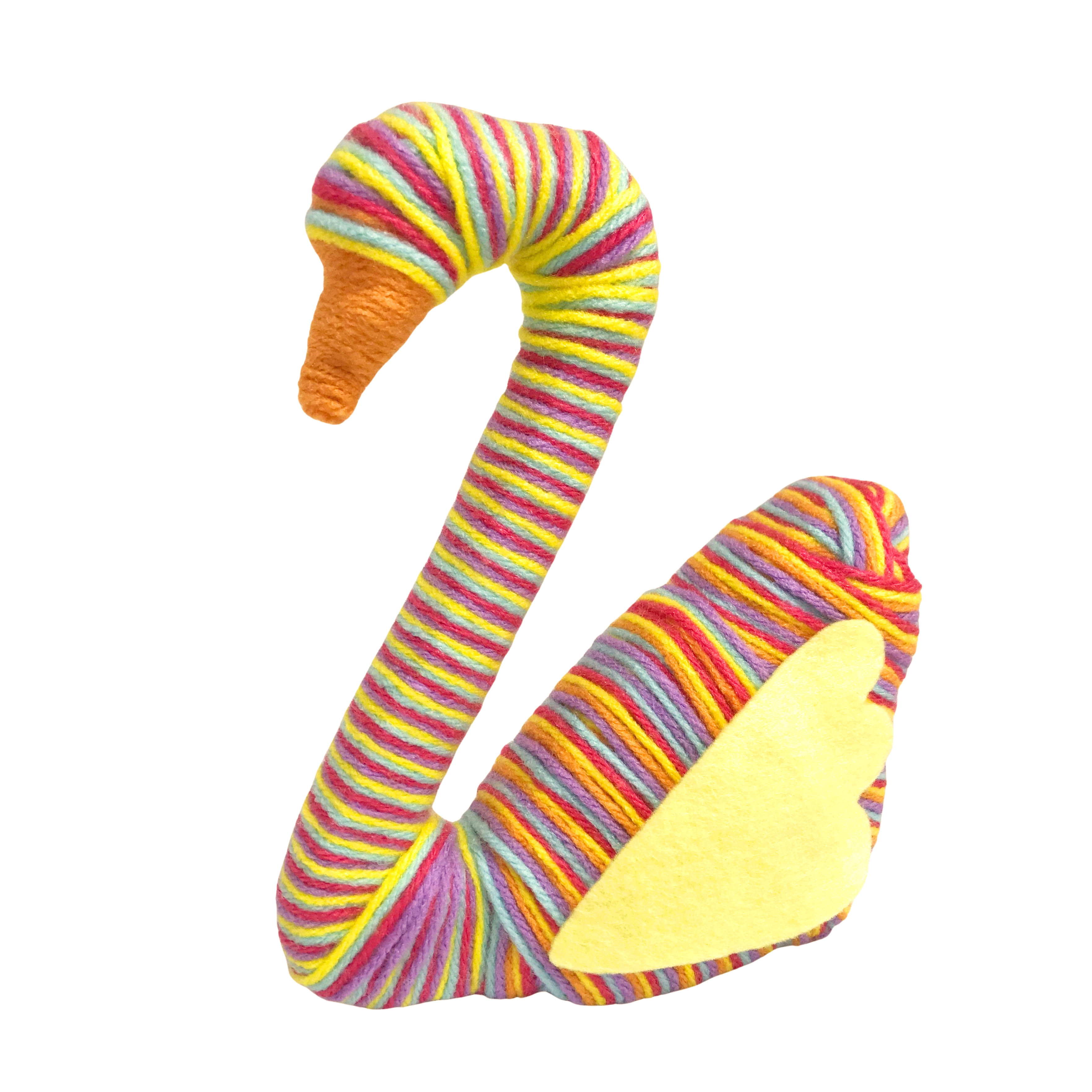 Swan Yarn Wrapping Art and Craft Kit