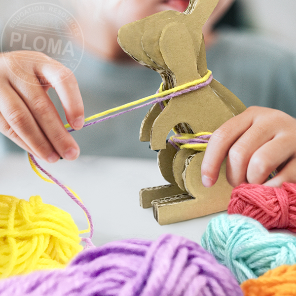 Rabbit Yarn Wrapping Easy Crafts Kit