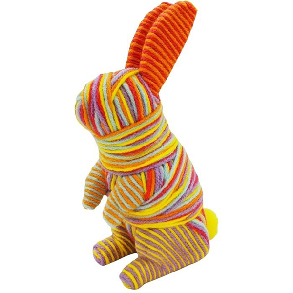 Rabbit Yarn Wrapping Easy Crafts Kit