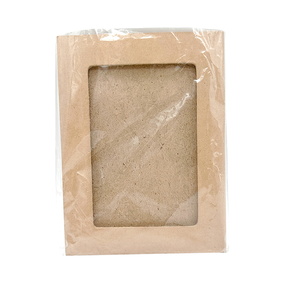 195x145mm Wooden Unfinished Standing Photo Frame