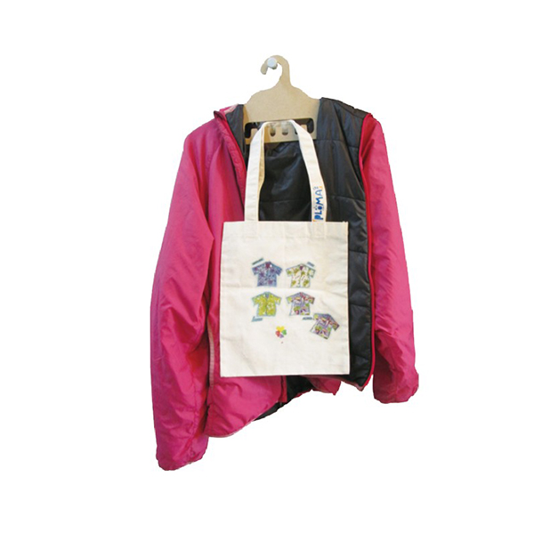 Wholesale Paintable Wooden Hanger Set for Kids – 10-Pack MDF, Custom Logo