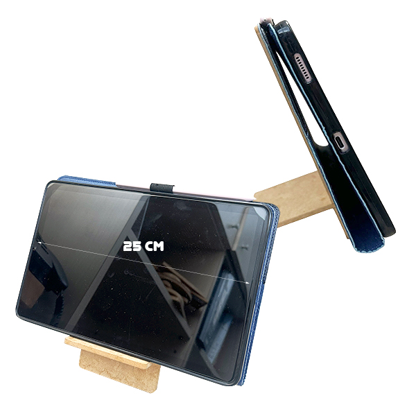 Wholesale Paintable MDF Phone Stand Kit – Knock-Down, Custom Logo, for Kids Crafts