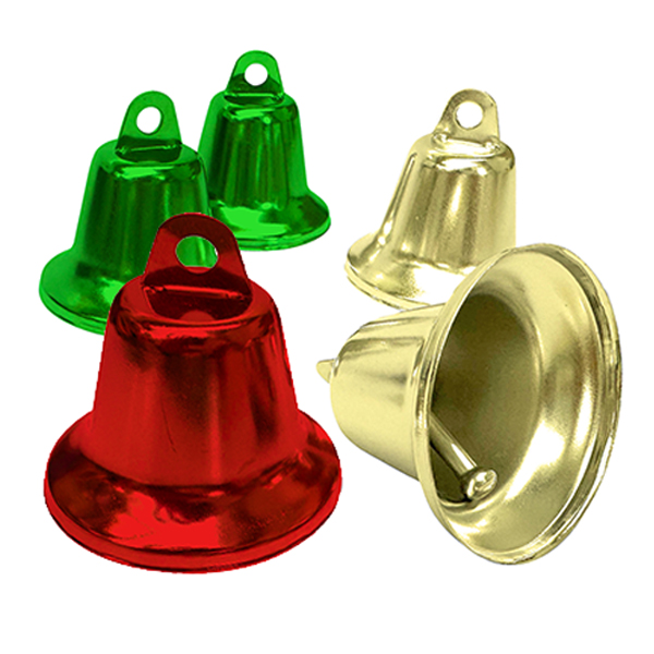 10Pcs 52mm XMAS Craft Liberty Bells