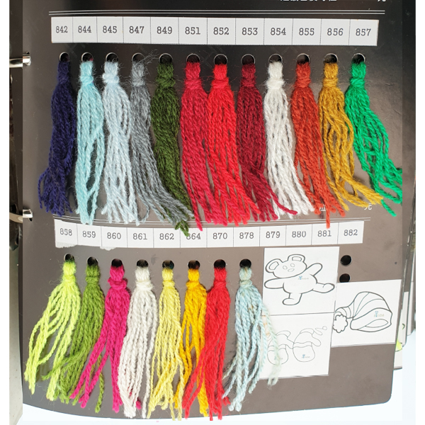 28g 100% Acrylic Medium Yarn