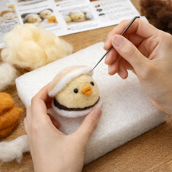 NEEDLE FELTING PENDANT KIT - CHIRPY CHICK