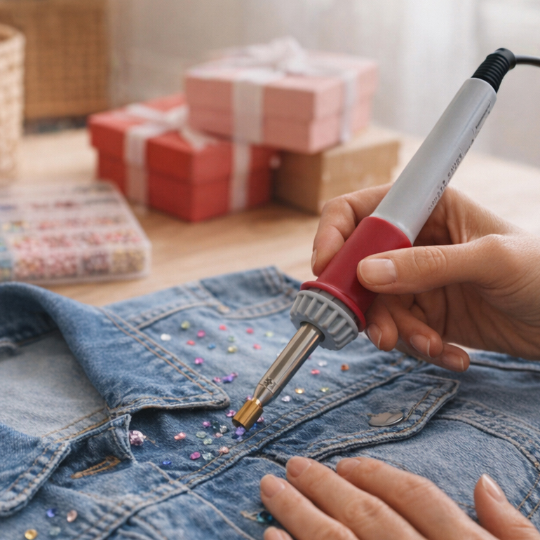 Electric Hot Fix Rhinestone Applicator Set 