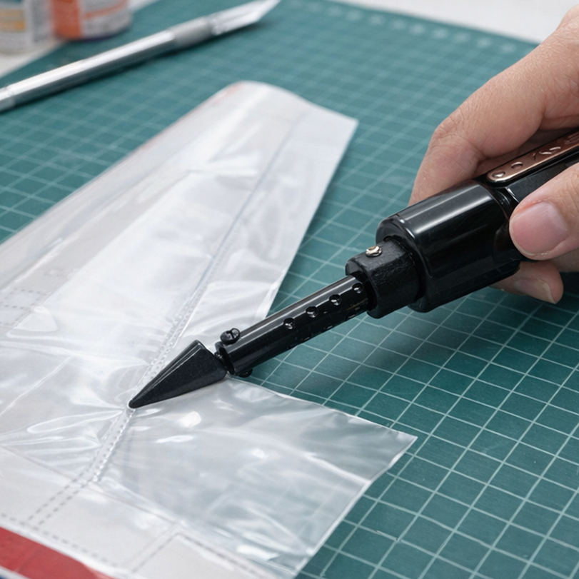 2 Tips 40°C ~ 152°C Adjustable Temp Mini Heat Press Iron