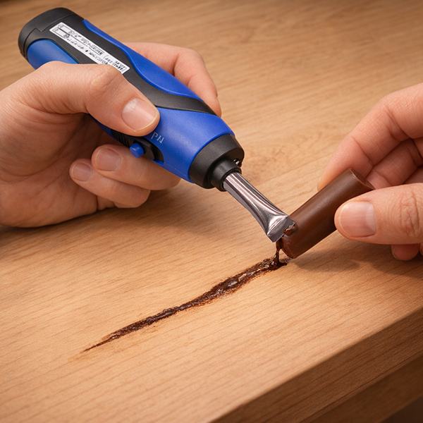 Wireless Hot Melt Pen for Wax & Ribbon