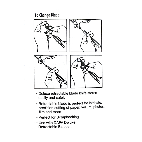 2.5mm Blade Retractable Blade Hobby Knife