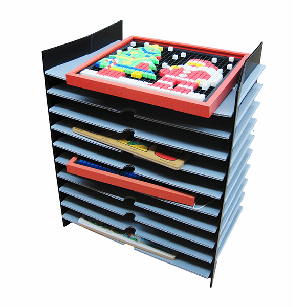 Easy Assembled Puzzle Stroage Rack