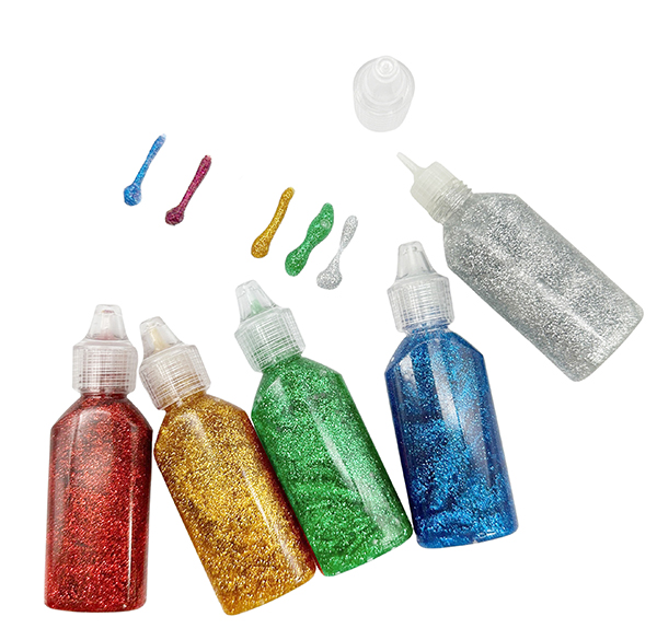 5 Pcs 20 CC Glitter Paint set