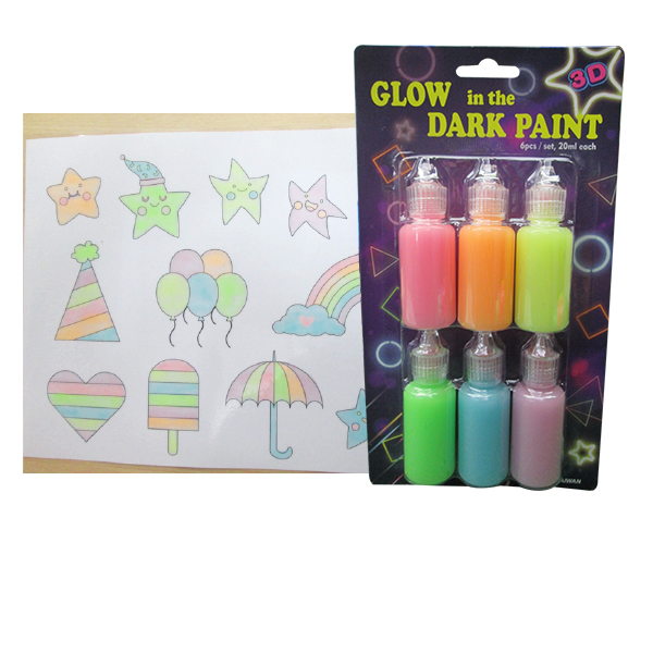 6Pcs Washable G.I.D. Paint Set