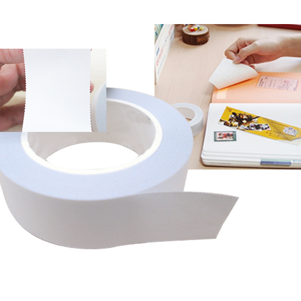 Double-Sided Tissue Tape With 2 Sides Removal Adhesive