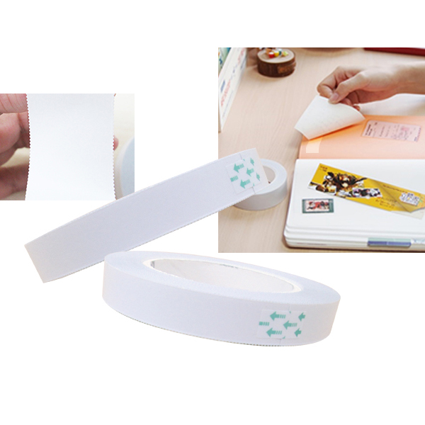Double-Sided Tissue Tape With 2 Sides Removal Adhesive