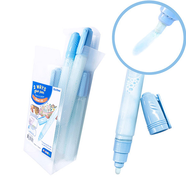 12 Pcs 10G 2 Ways Glue Pen Set