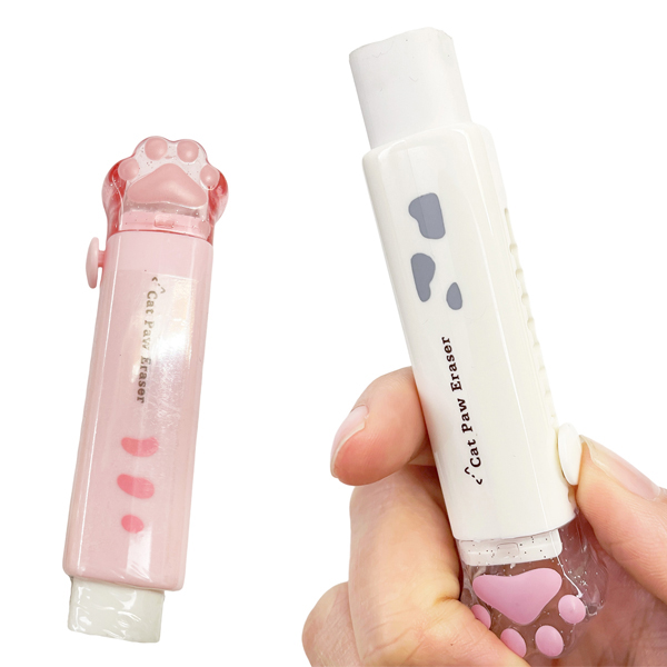 Cat Paw Push-Type Eraser