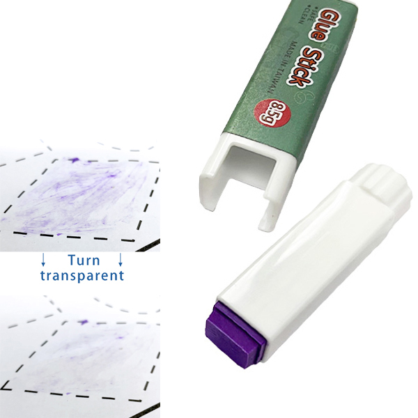 8.5G Purple Color Changing Lipstick Glue (Square Barrel)