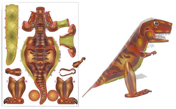 PP Dinosaur DIY Kit - T-Rex
