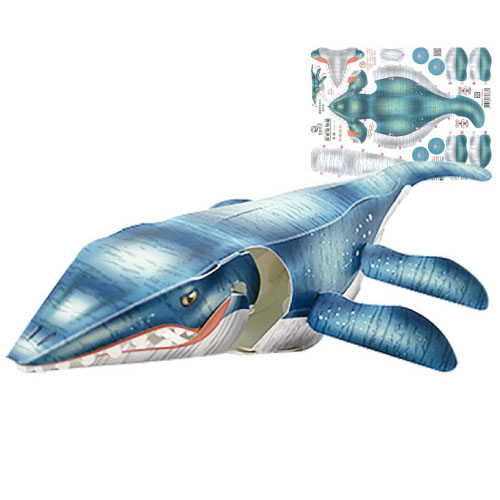 Diy 3D Dinosaur - Mosasaur