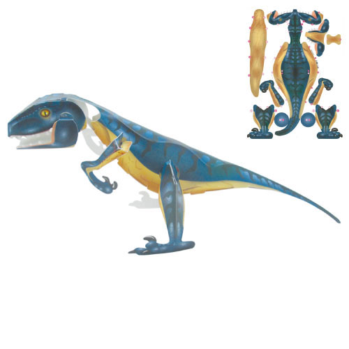 Diy 3D Dinosaur - Velociraptor