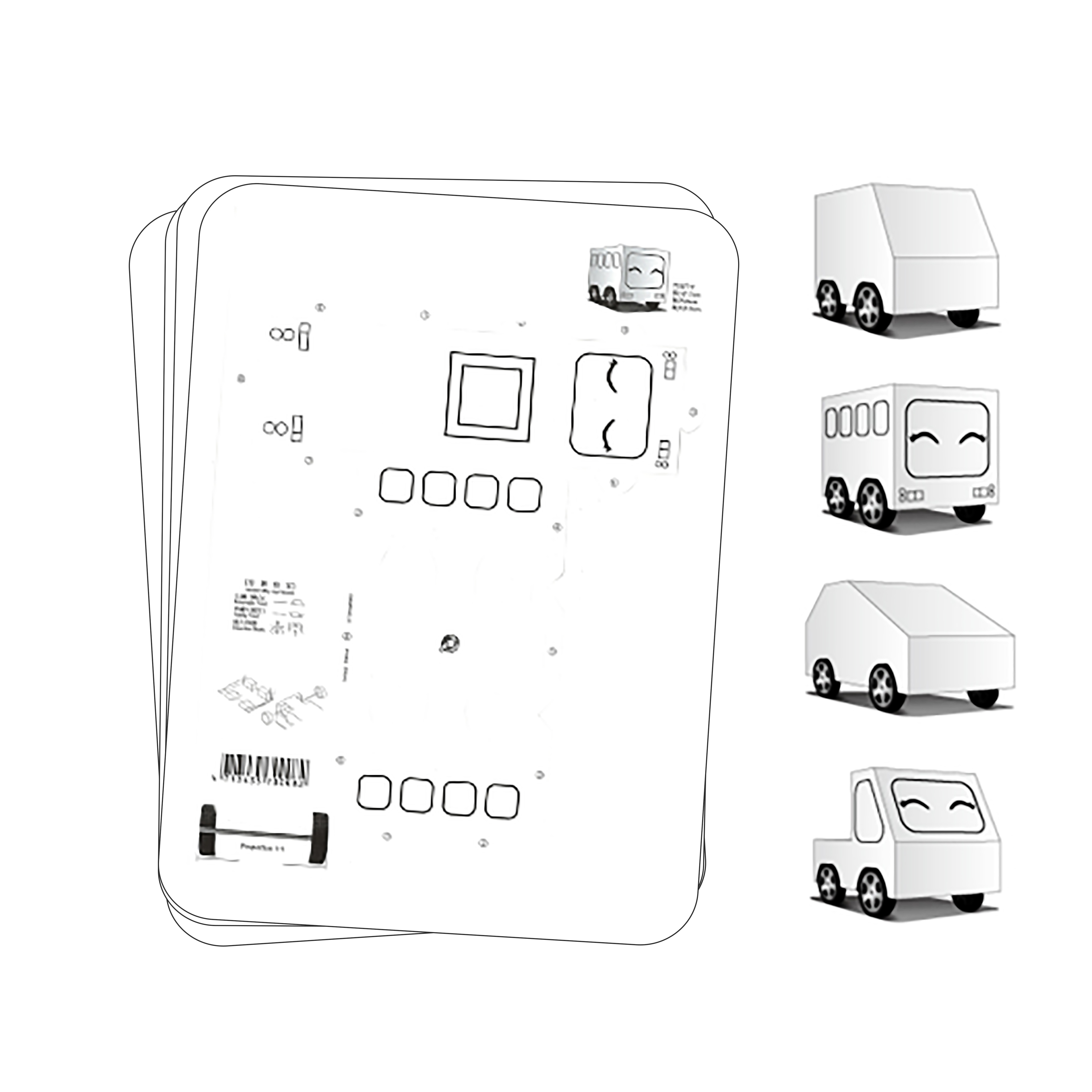 DIY Paint & Assemble Car Kit