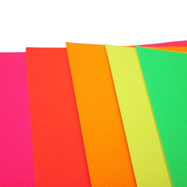 A4 Printable Neon Label (8Pcs, 1 Color)