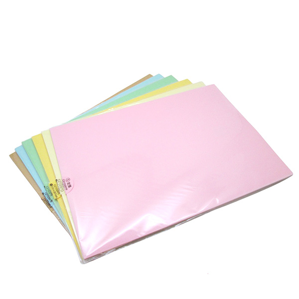 A4 Printable Pastel Labels ( 15Pcs, 5 Color)