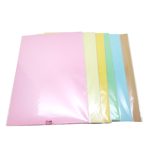 A4 Printable Pastel Labels ( 15Pcs, 5 Color)