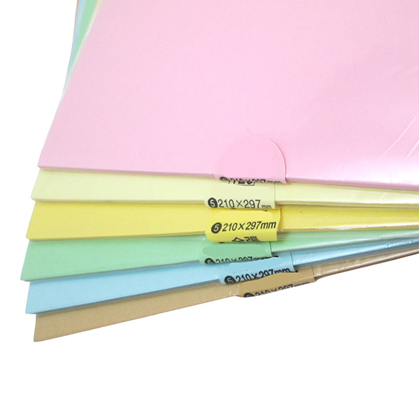 A4 Printable Pastel Labels ( 15Pcs, 5 Color)