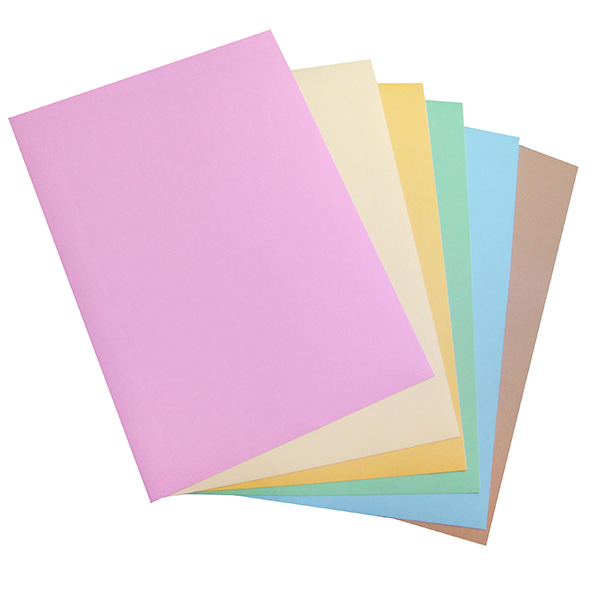 A4 Printable Pastel Labels ( 15Pcs, 5 Color)