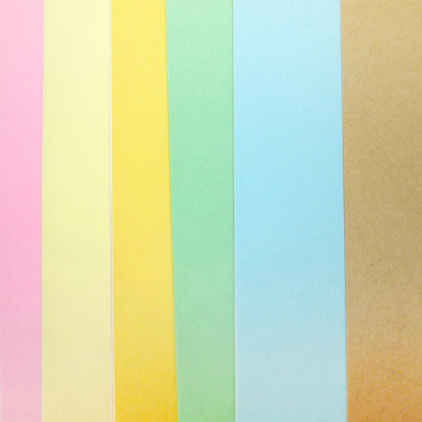 A4 Printable Pastel Label (15Pcs, 5 Color)