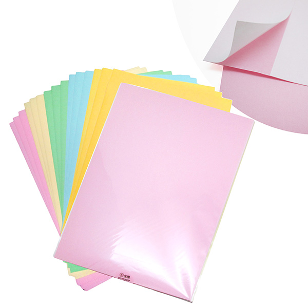 A4 Printable Pastel Label (15Pcs, 5 Color)