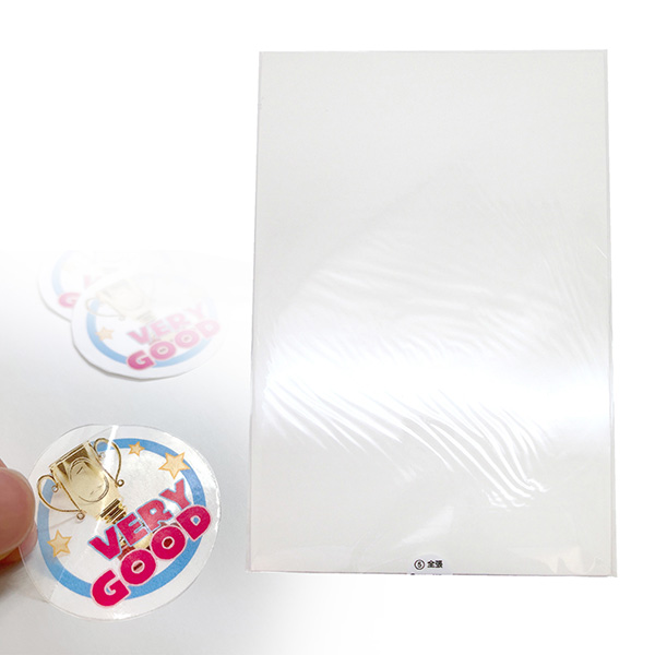 A4 Printable PET Clear Labels (5Pcs)
